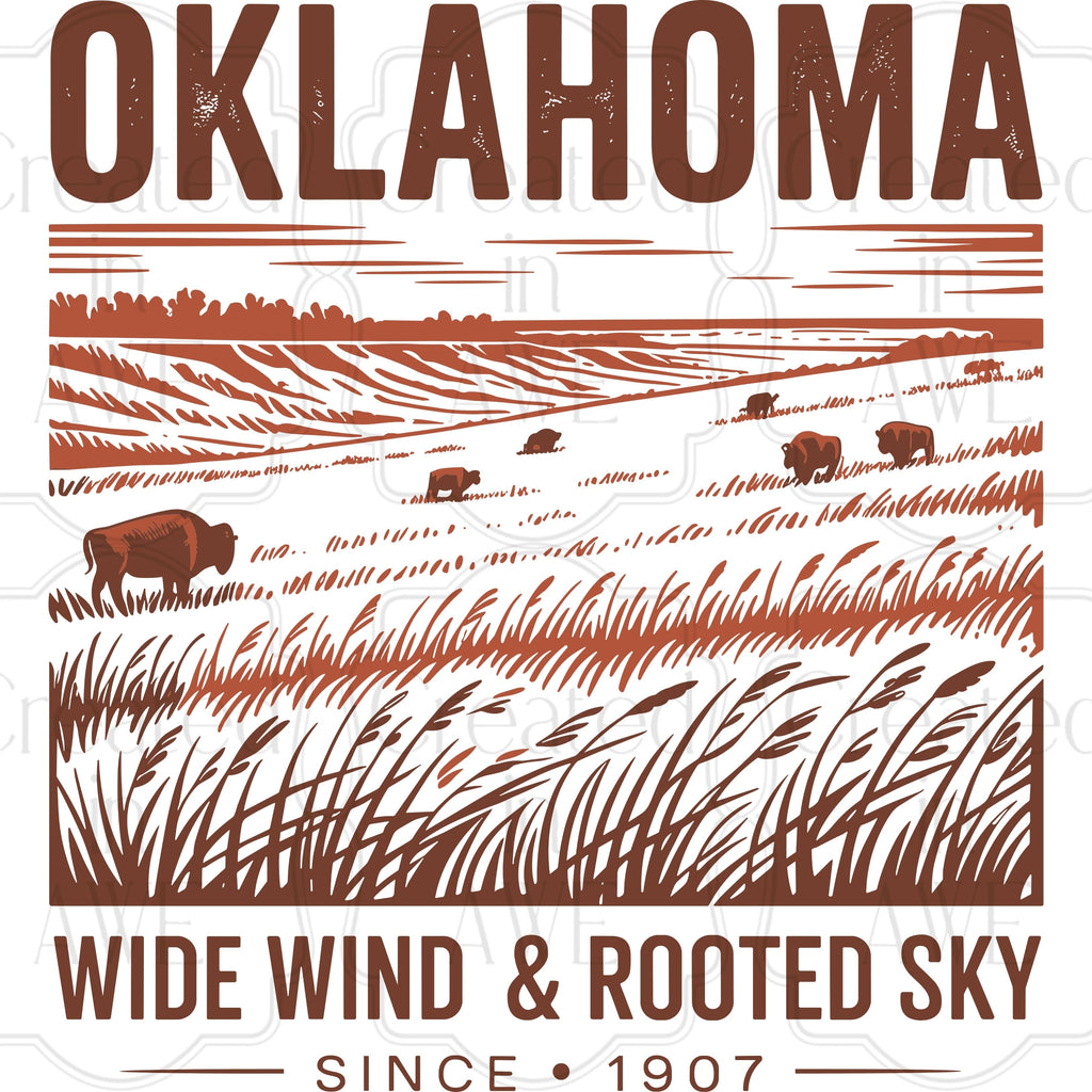 Vintage-Style US States