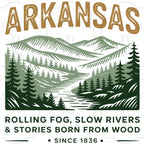 Vintage-Style US States