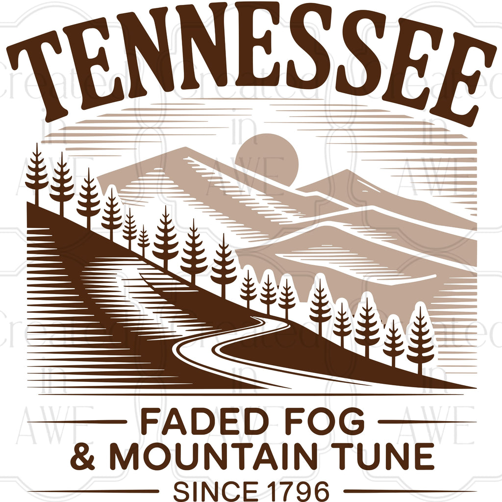 Vintage-Style US States