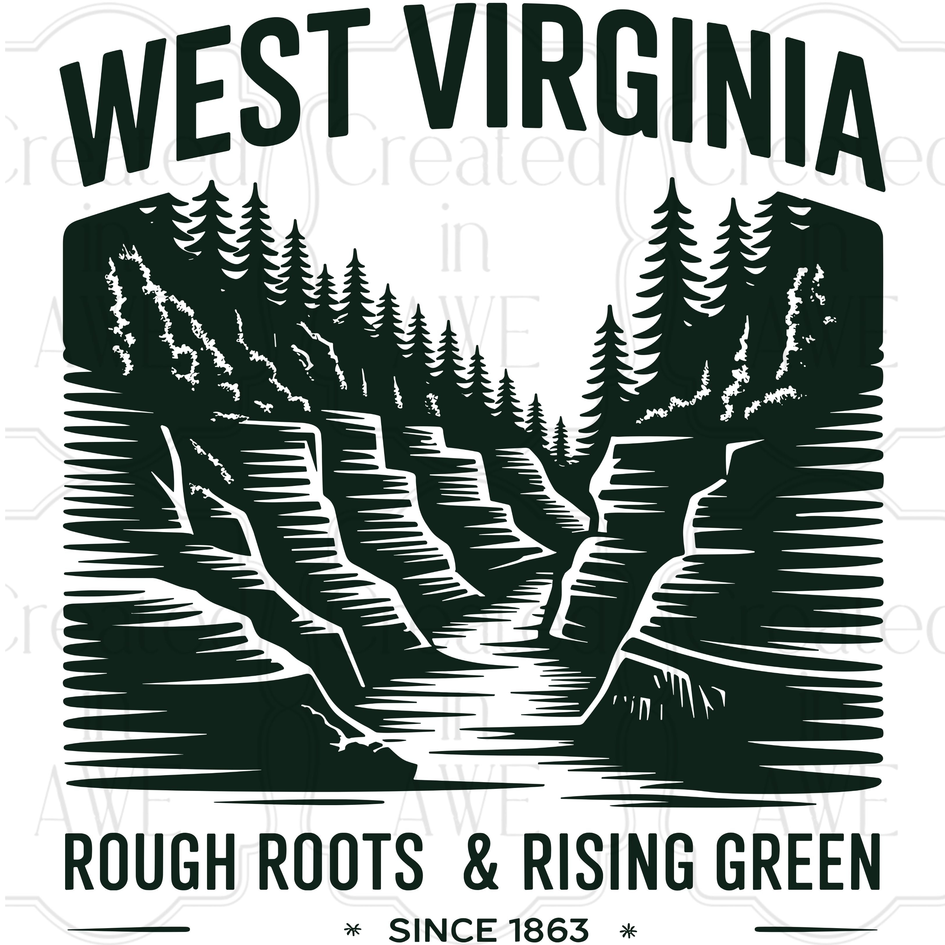 Vintage-Style US States