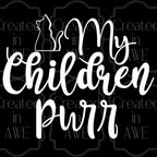 My children purr