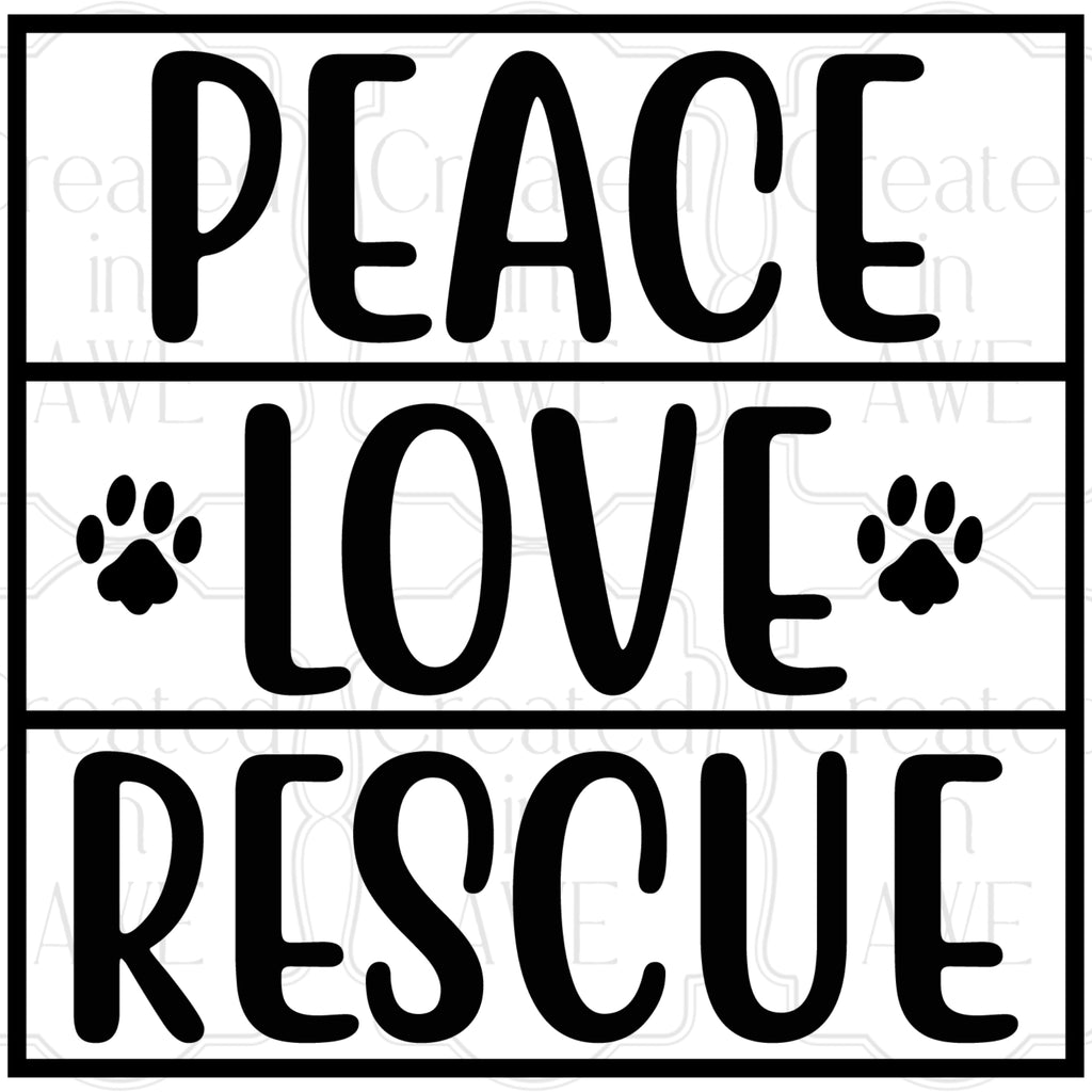 Peace Love Rescue